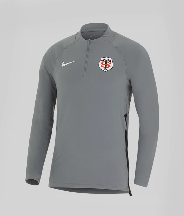 Sweat Demi-Zip Training 24/25 | Boutique Officielle du Stade Toulousain