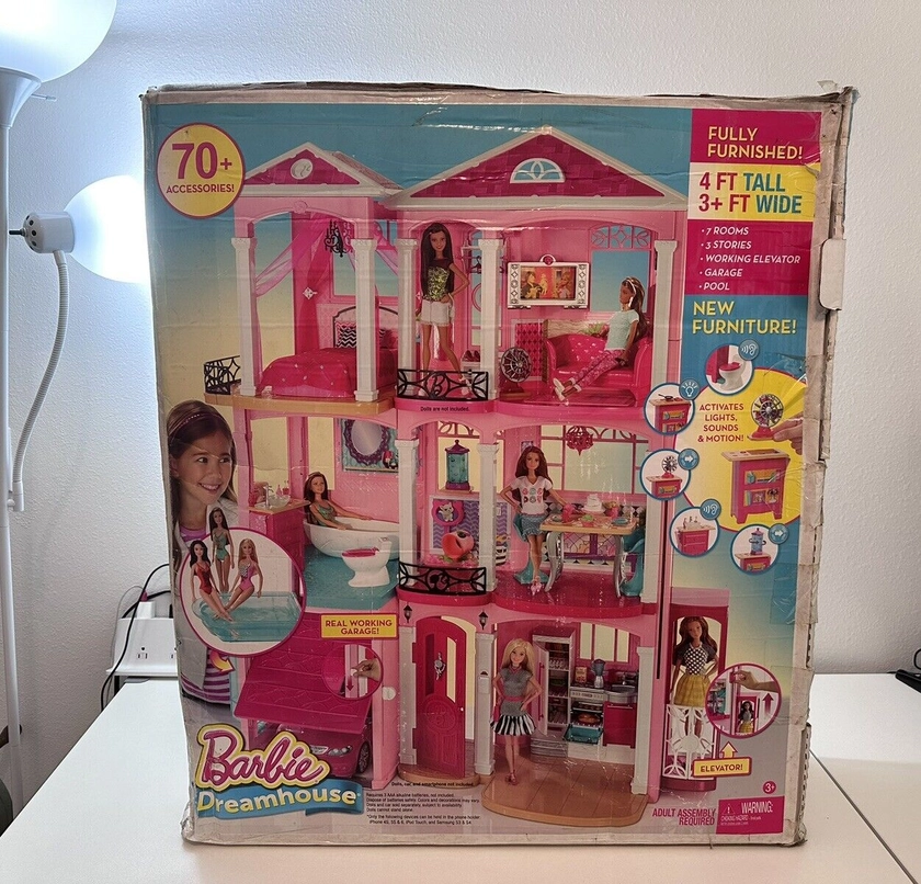 Mattel Barbie DreamHouse Townhouse CJR47-9993 (FFY84) New in Unopened Box 2015