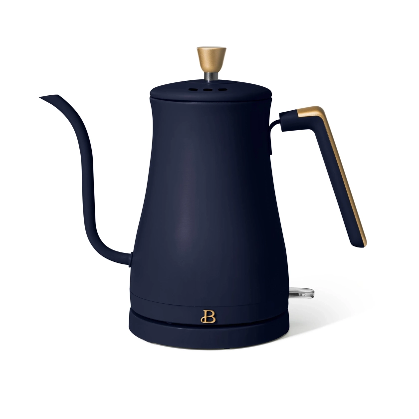 Beautiful 1-Liter Electric Gooseneck Kettle 1200 W, Starry Night by Drew Barrymore, Blue - Walmart.com