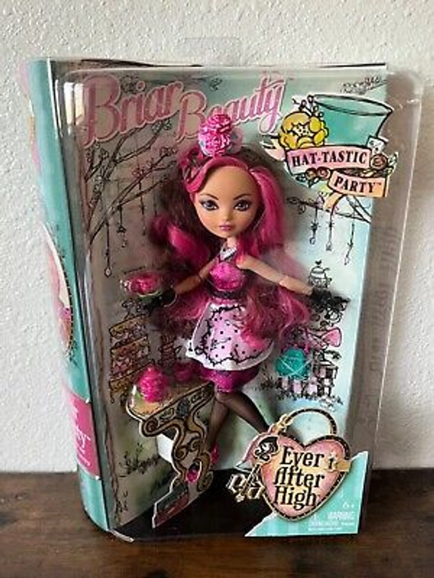 New Mattel 2014 Hat Tastic Party Ever After High Fashion Doll Rare Briar Beauty