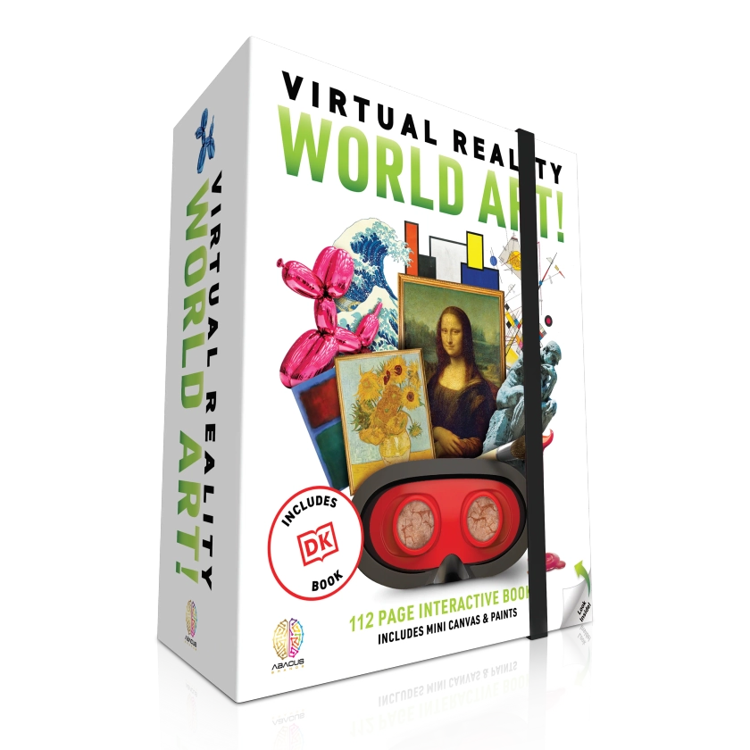 Virtual Reality Discovery Gift Set w/ DK Book - World Art!