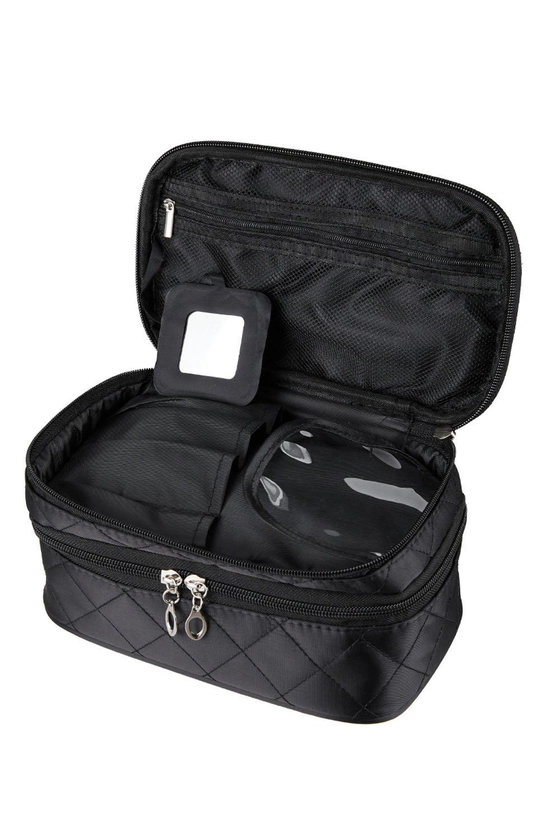 Beauty Tools | Large Capacity Double Layers Waterproof Travel Makeup Bag Toiletry Bag | SHEONLY