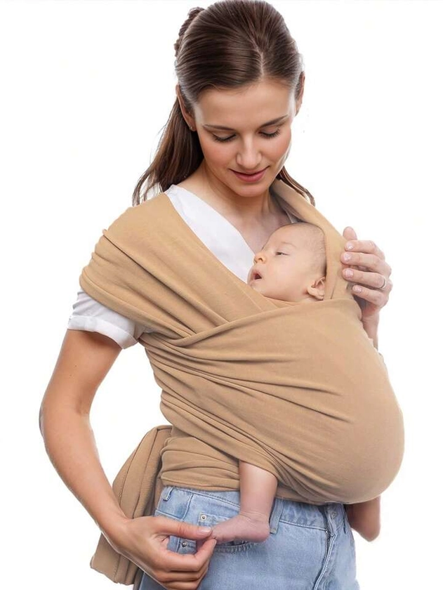 Baby Wrap Carrier Newborn To Toddler - Stretchy Baby Wraps Carrier - Baby Sling - Hands-Free Baby Carrier Wrap - Baby Carrier Sling -Baby Carrier Newborn To Toddler 7-35 Lbs