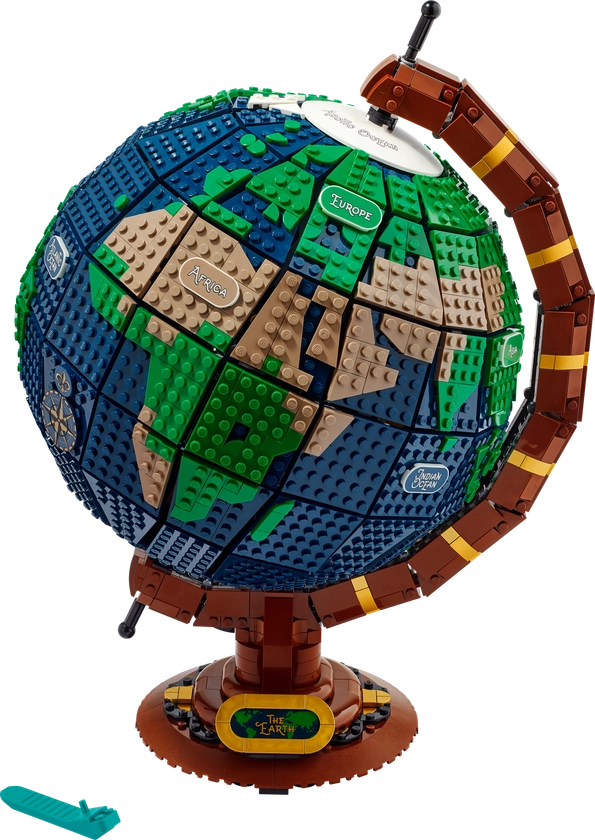 Le globe terrestre 21332 | Ideas | Boutique LEGO® officielle FR