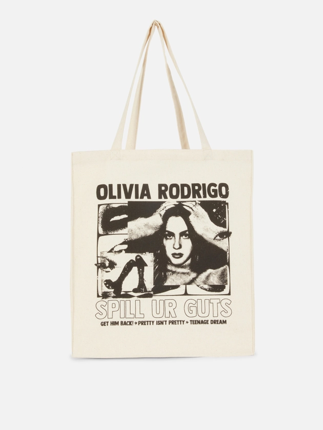 Olivia Rodrigo GUTS Canvas Bag