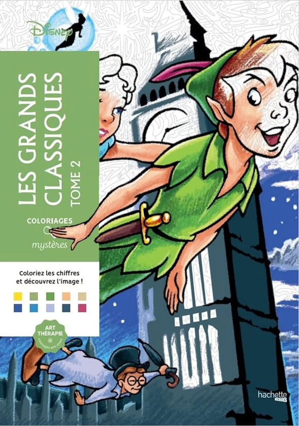 Coloriages mystères Disney - Les Grands classiques Tome 2 : Mariez, Jérémy: Amazon.fr: Livres