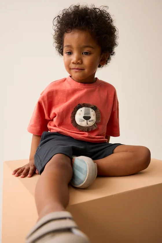 Buy Red 3D Character Short Sleeve T-Shirt (3mths-7yrs) from the Next UK online shop
