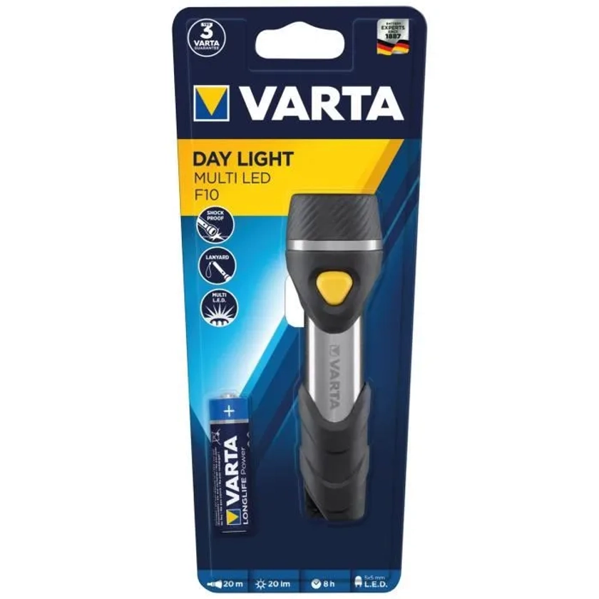 VARTA - Torche Day Light 5 LEDs 1 x LR06