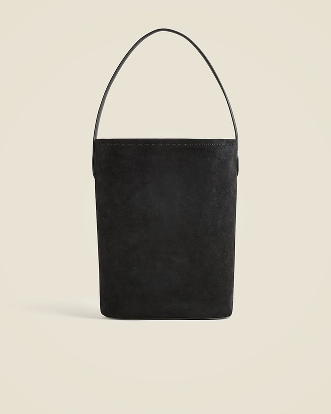 Berkeley bucket bag in leather and suede