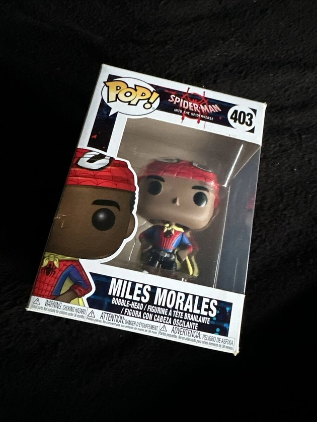 FUNKO POP! 403 MARVEL SPIDER MAN: INTO THE SPIDER VERSE - MILES MORALES