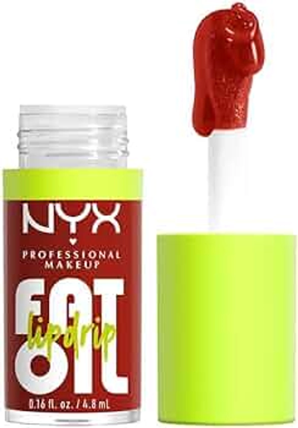 NYX Cosmetics, Fat Oil Lip Drop, Brillo Labial, Losin Cone-Trol