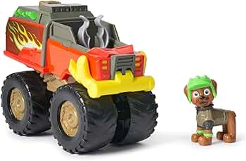 Paw Patrol: Rescue Wheels Boomer’s Monster Truck, Toy Truck with Vehicle Transformation and Collectible Action Figure, Kids’ Toys for Boys & Girls Ages 3+