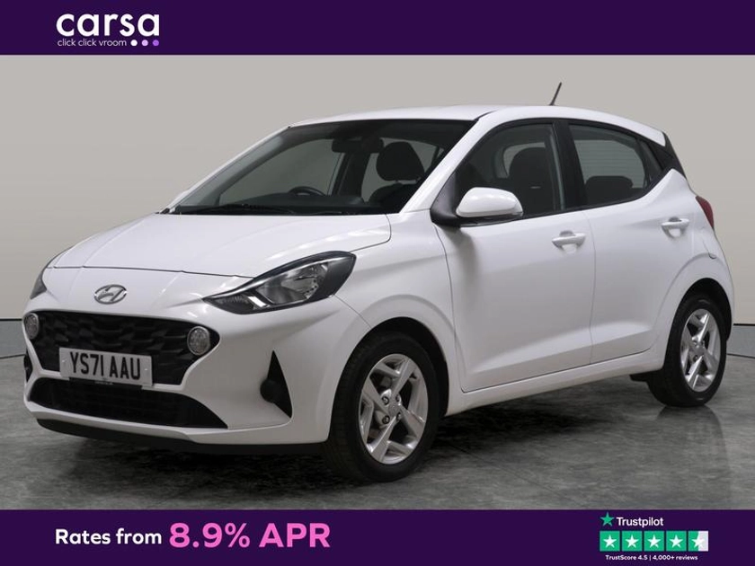 2021  White Hyundai i10 1.2 SE Connect (84 ps) - APPLE CARPLAY - BLUETOOTH - AIR CON 5dr for sale for £13,917  in Bolton, Lancashire