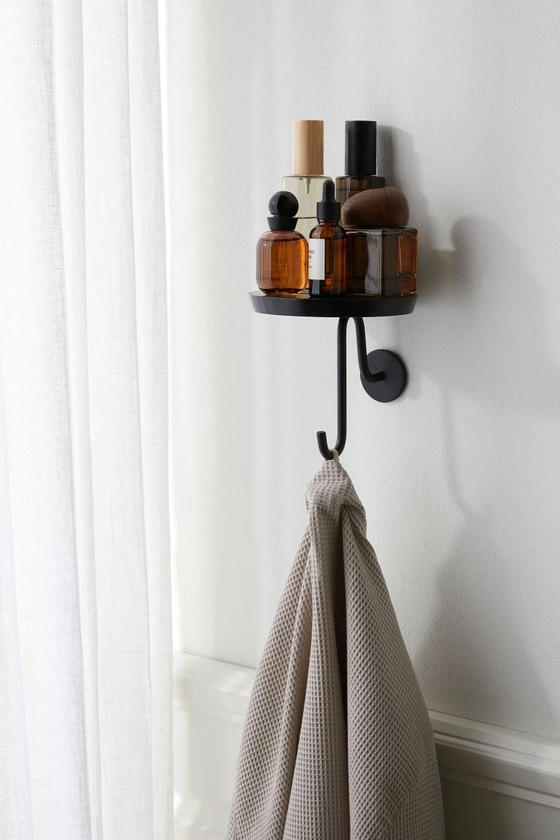Shelf with Hook - Black - Home All | H&M US