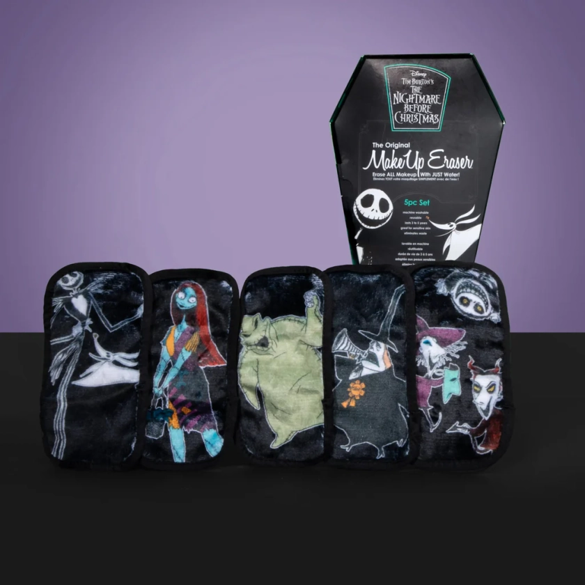 Makeup Eraser Disney Nightmare Before Christmas 5pc Mini Set