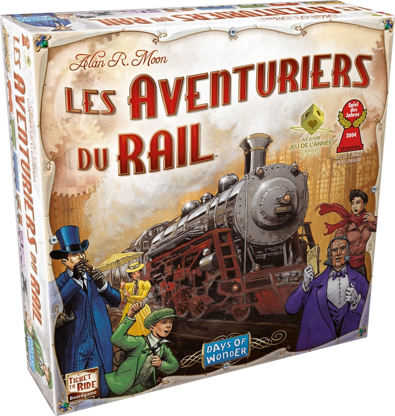 Les Aventuriers Du Rail - Jeux de stratégie expert - Jeux de stratégie | Cultura