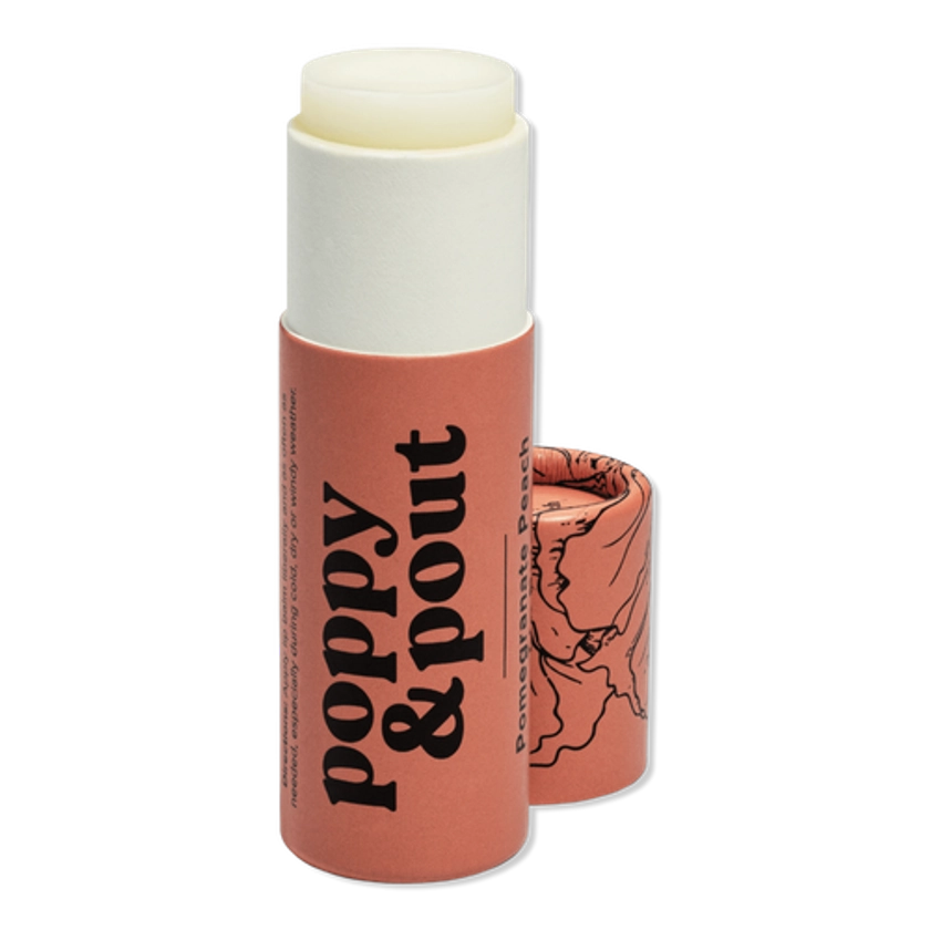 Pomegranate Peach Hydrating Lip Balm - Poppy & Pout | Ulta Beauty