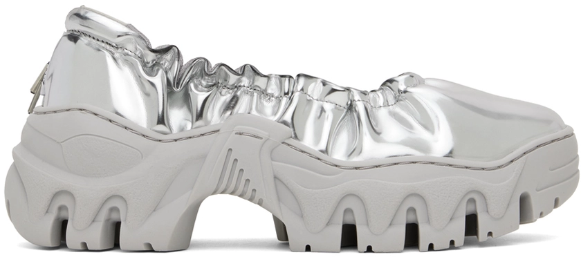 SSENSE Exclusive Silver Boccaccio II Ballerina Flats