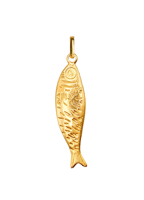 Sardina Gold Charm