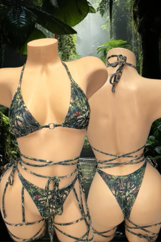 Rainforest reverie bikini set