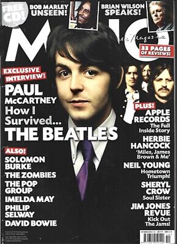 MOJO THE MUSIC MAGAZINE #203 OCTOBER 2010 (VG-) PAUL McCARTNEY THE BEATLES | eBay