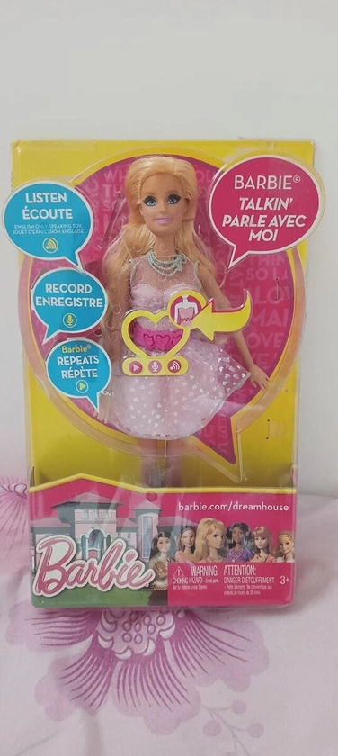 Barbie Life In The Dreamhouse Talking Barbie Doll Rooted Eyelashes Jointed