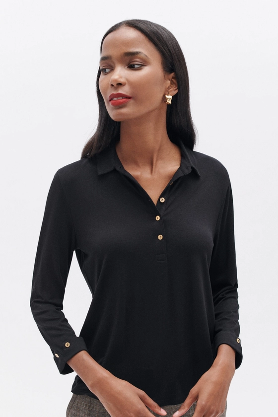T-shirt tnina noir femme