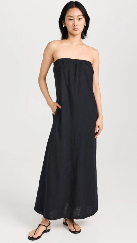 Stateside Linen Column Maxi Dress | Shopbop