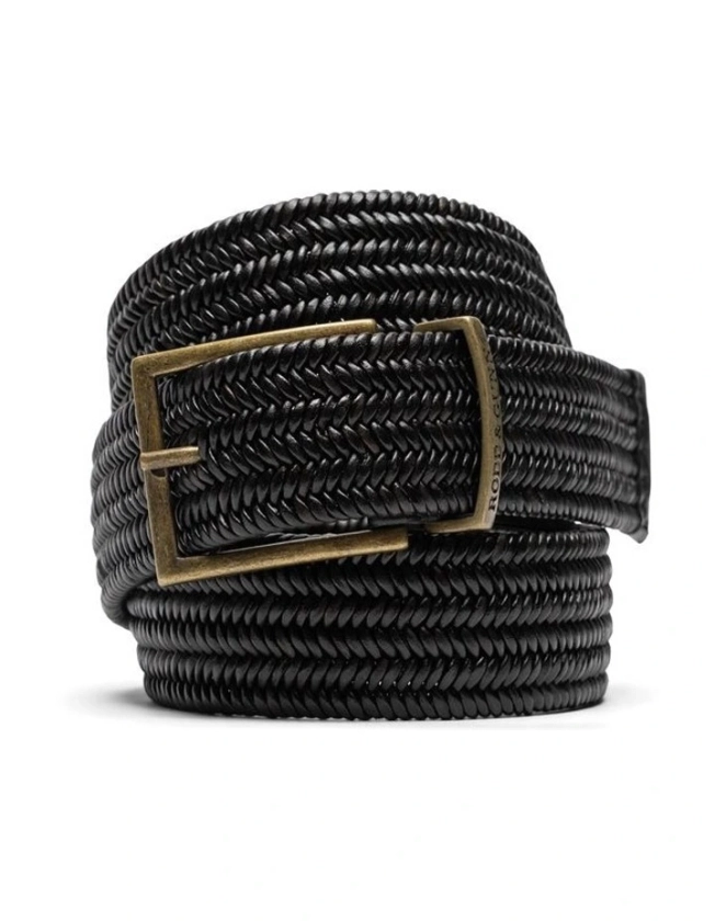 Stirling Stretch Belt in Nero