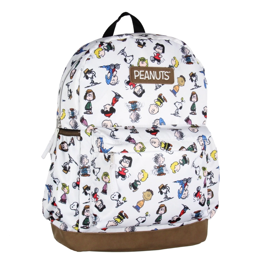 Peanuts Snoopy Charlie Brown Pigpen Linus Cute School Travel Backpack