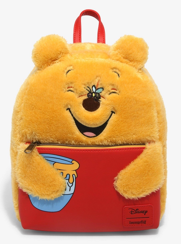 Loungefly Disney Winnie The Pooh Honey Pot Plush Mini Backpack