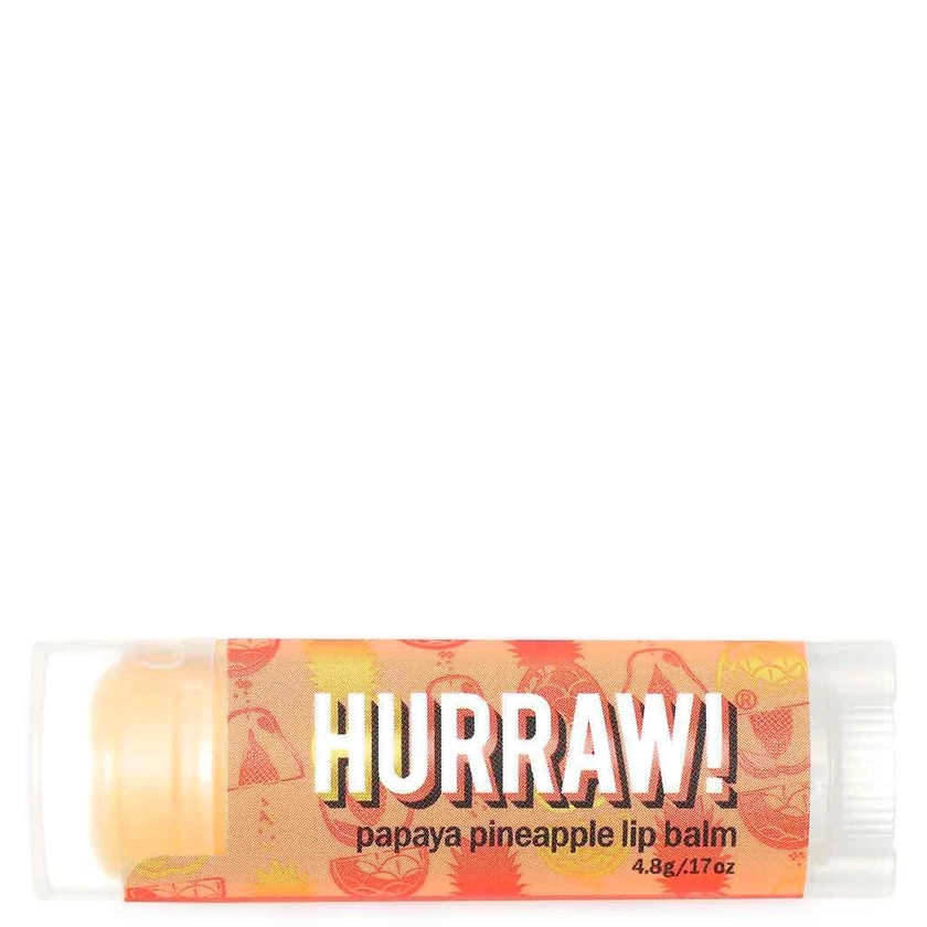 Hurraw! Papaya Pineapple Lip Balm -Papaija & Ananas Huulivoide | Jolie