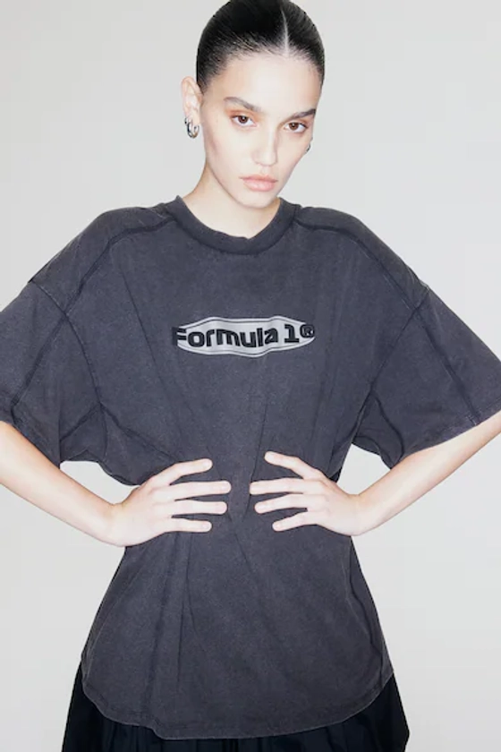 T-shirt oversize imprimé