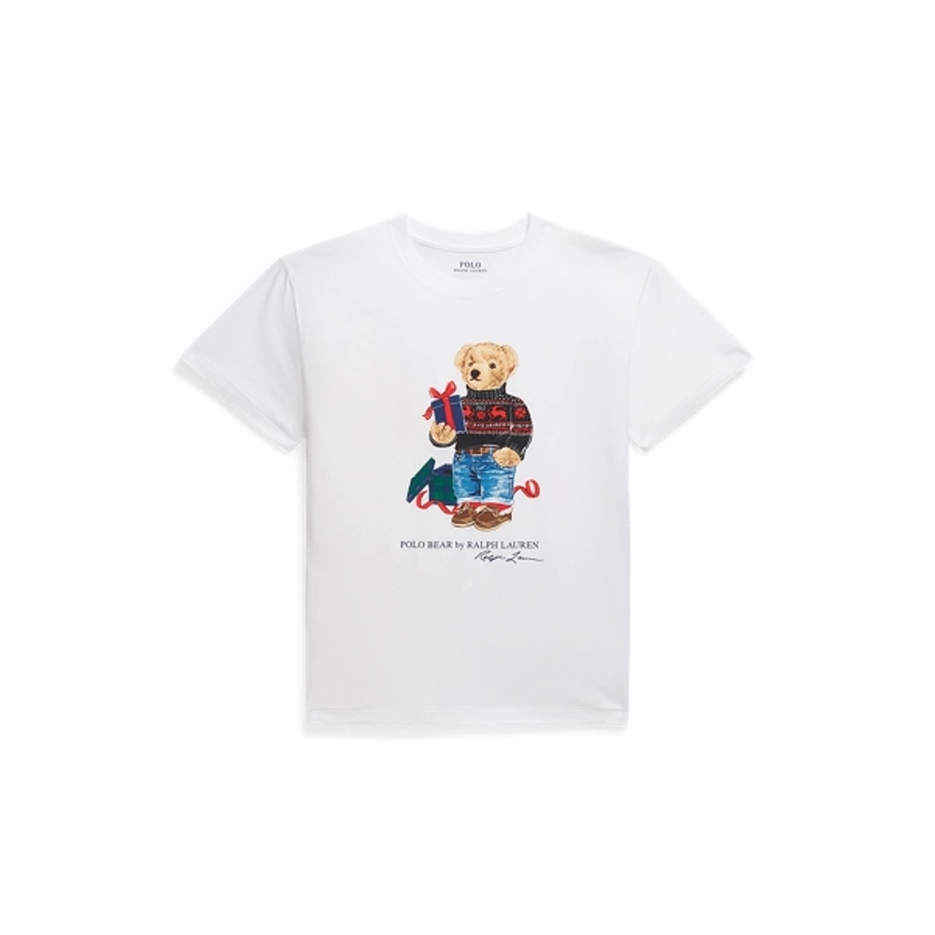 T-shirt Polo Bear jersey de coton pour femme | Ralph Lauren® FR