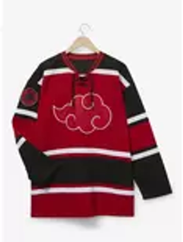 Naruto Shippuden Akatsuki Cloud Hockey Jersey - BoxLunch Exclusive | BoxLunch