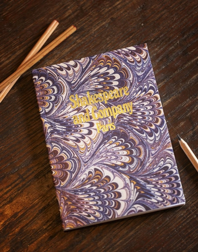 Woolf Marble Notebook