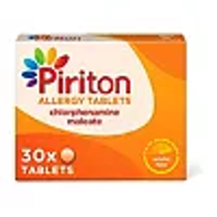 Piriteze Hayfever & Allergy, 30 Antihistamine Tablets - Boots