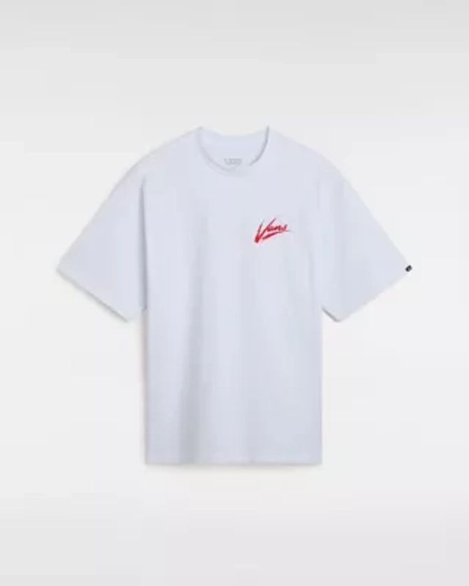 Dettori Loose Fit T-Shirt in White | Vans UK