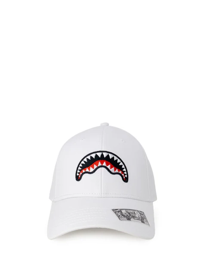 Sprayground Cap SMOOTH CAP WHITE White