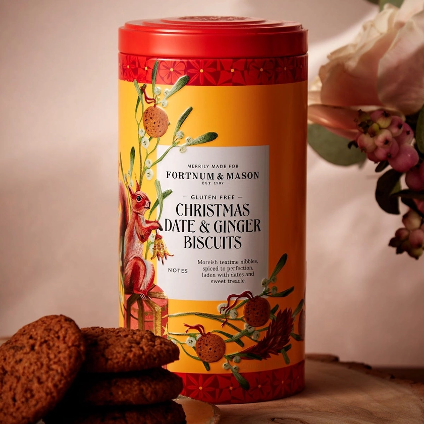 Piccadilly Christmas Date & Ginger Gluten-Free & Vegan Biscuits