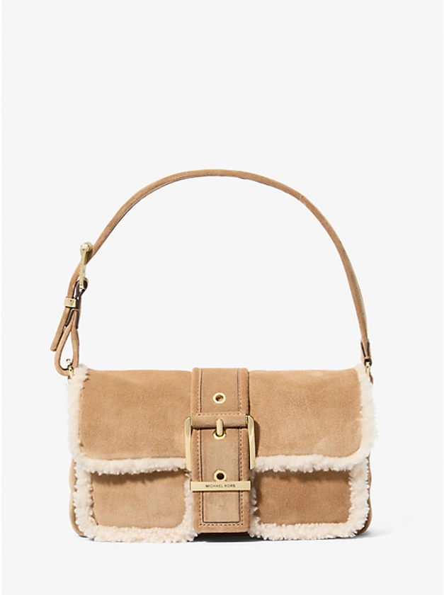 Colby Medium Suede Shoulder Bag | Michael Kors