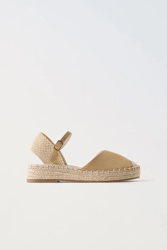 ESPADRILLES EN CUIR