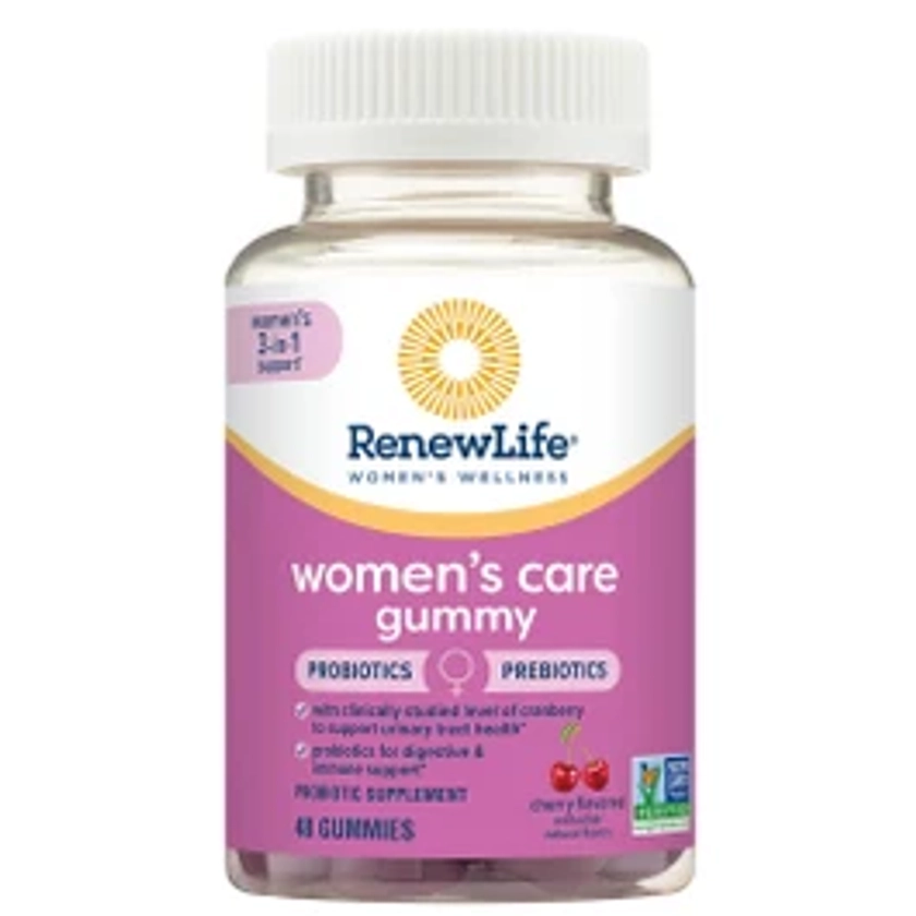 Women’s Care Gummy 3-in-1 Prebiotics, Probiotics & Cranberry