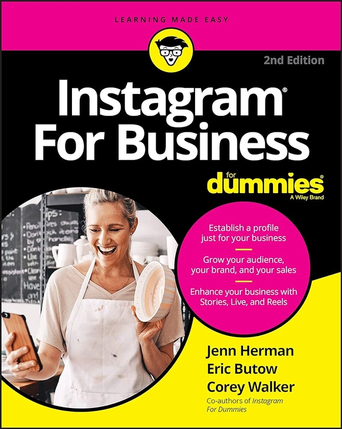 Instagram For Business For Dummies : Herman, Jenn, Butow, Eric, Walker, Corey: Amazon.nl: Boeken