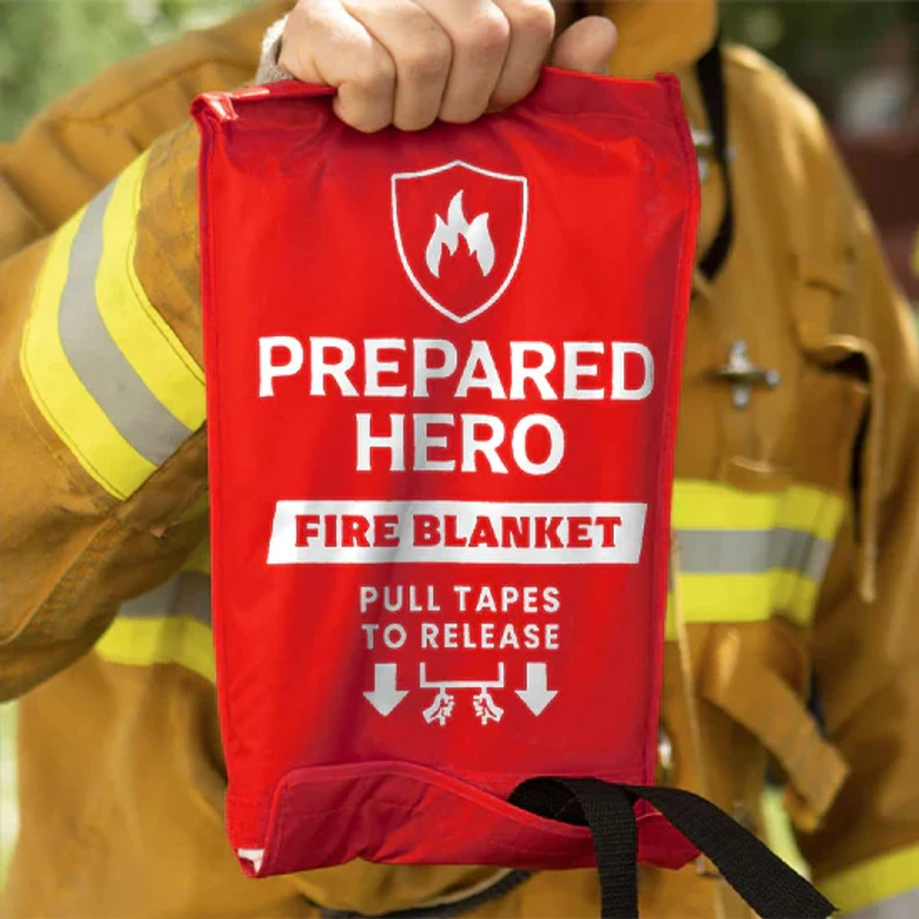Fire Blanket | Prepared Hero 2.0