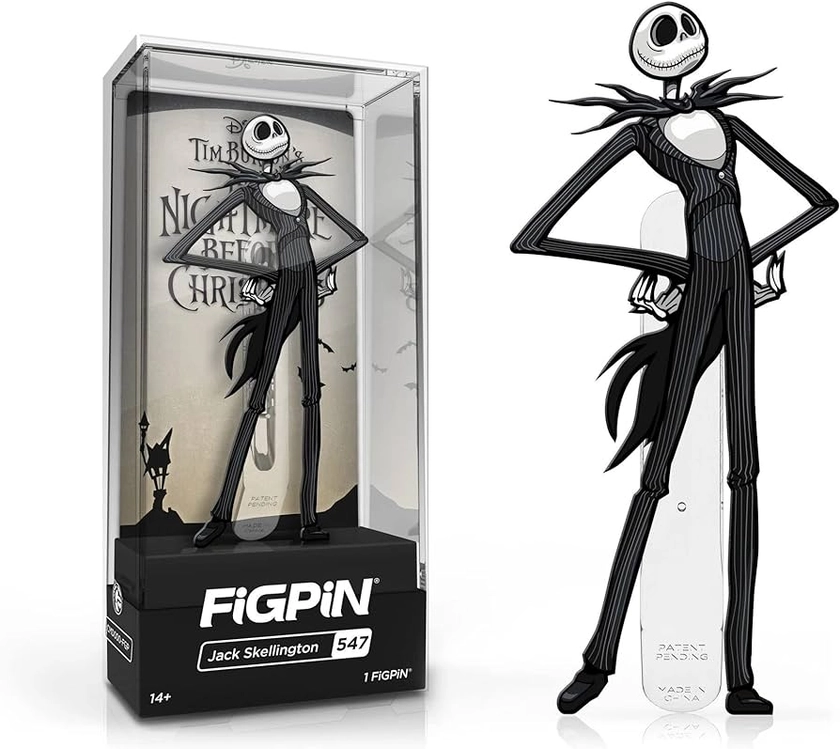 Amazon.com: The Nightmare Before Christmas Jack FiGPiN #547 : Clothing, Shoes & Jewelry