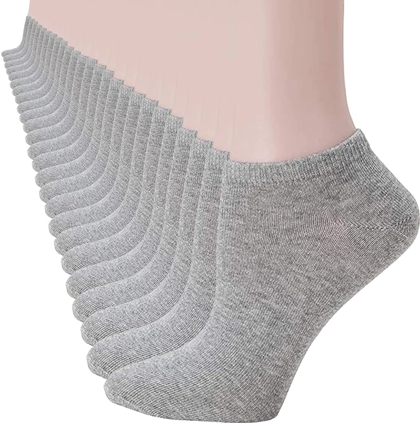 14 Pairs Low Cut Ankle Socks for Men/Women Thin Athletic Sock Pack Socks