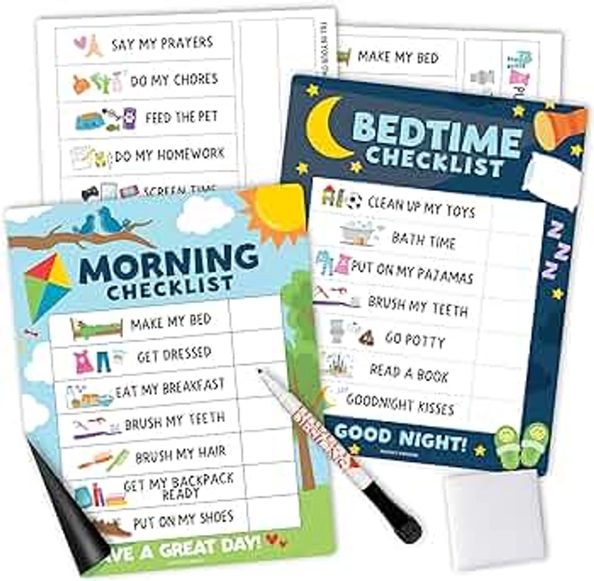 Doodle Daily Schedule For Kids Schedule Board For Home - Reward Chart Bedtime Routine Chart For Toddlers, Morning Routine Chart For Kids Routine Chart, Toddler Daily Routine Chart For Kids