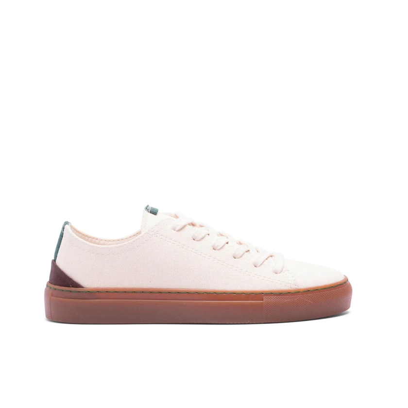 Buy Vegan trainers of recycled cotton off white