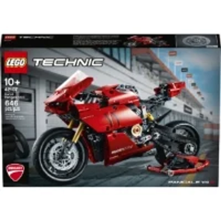 LEGO Technic Ducati Panigale V4 R 42107 LEGO : la boîte à Prix Carrefour